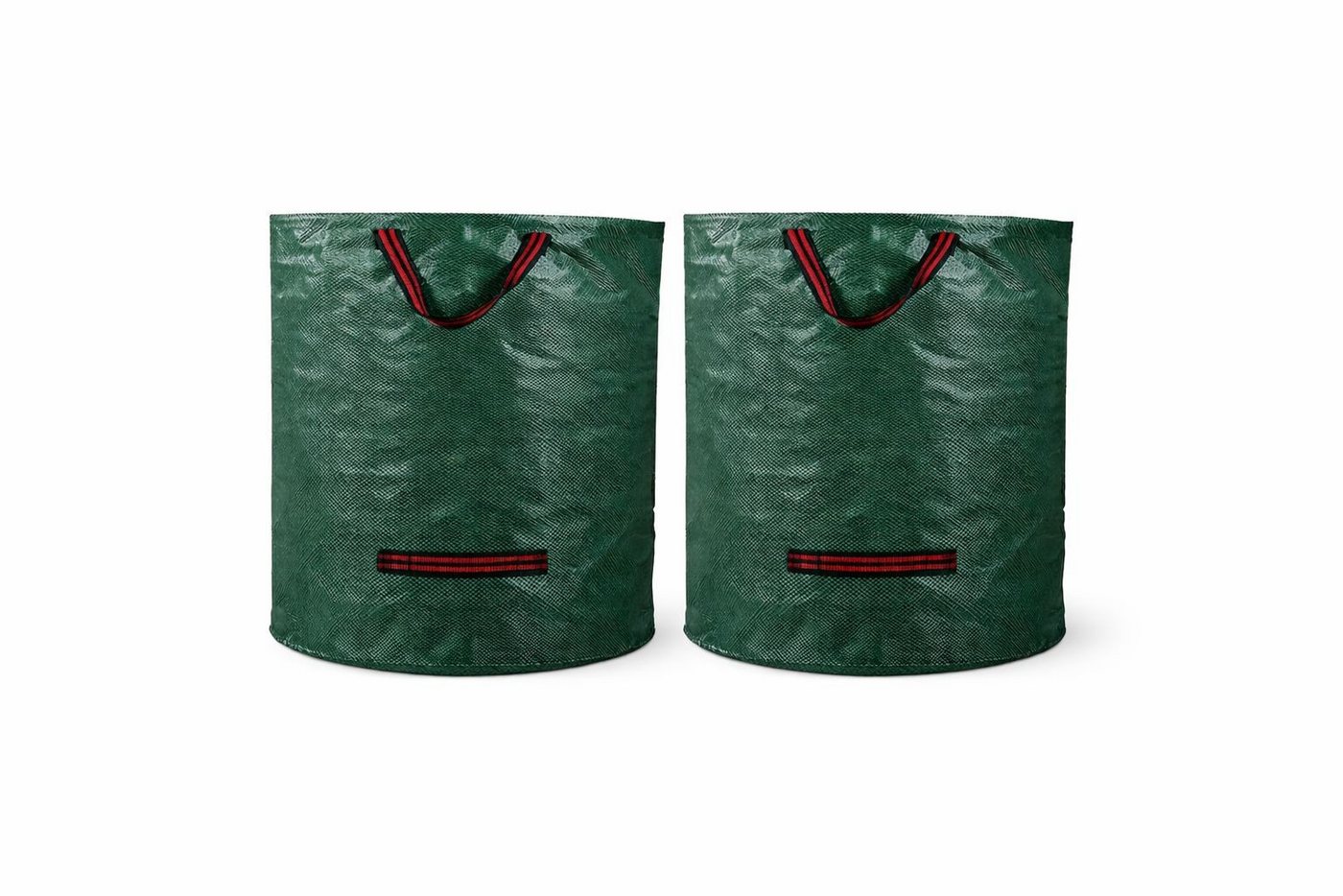 GARTENWÄCHTER Gartensack Gartenabfallsack - GARTENWÄCHTER - PP 150 g/m² m - ca. 272 l, für Hobbygärtner, Gartenprofis, 272 l, (2-tlg), Wiederverwendbar, faltbar, selbststehend, Tragegriffe