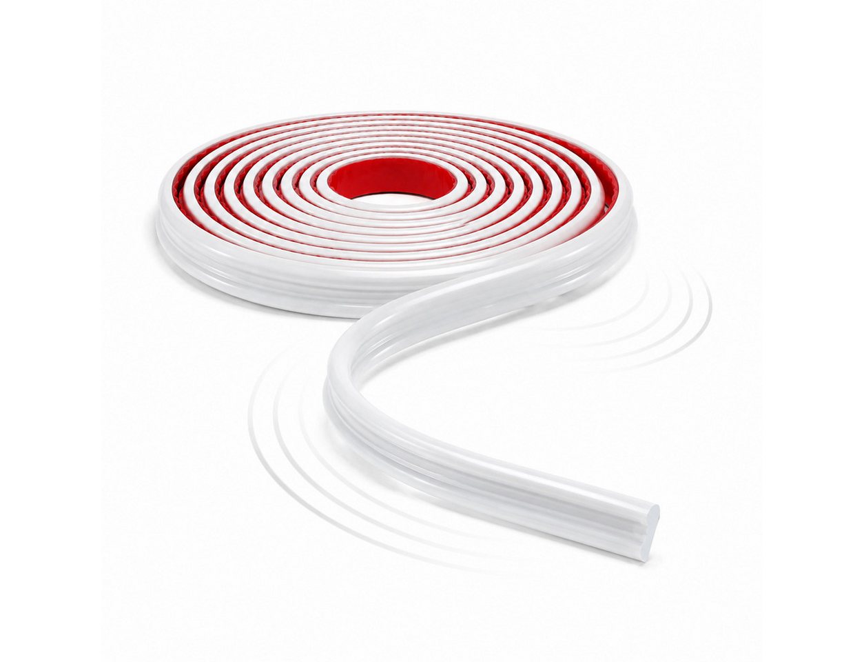 Fyrove Zierleisten-Aufkleber Flexibles selbstklebendes Deko‑Band, wasserfest für Heim‑DIY, (Set), Rückstandsfrei ablösbar ohne Oberflächenbeschädigung Bild 2