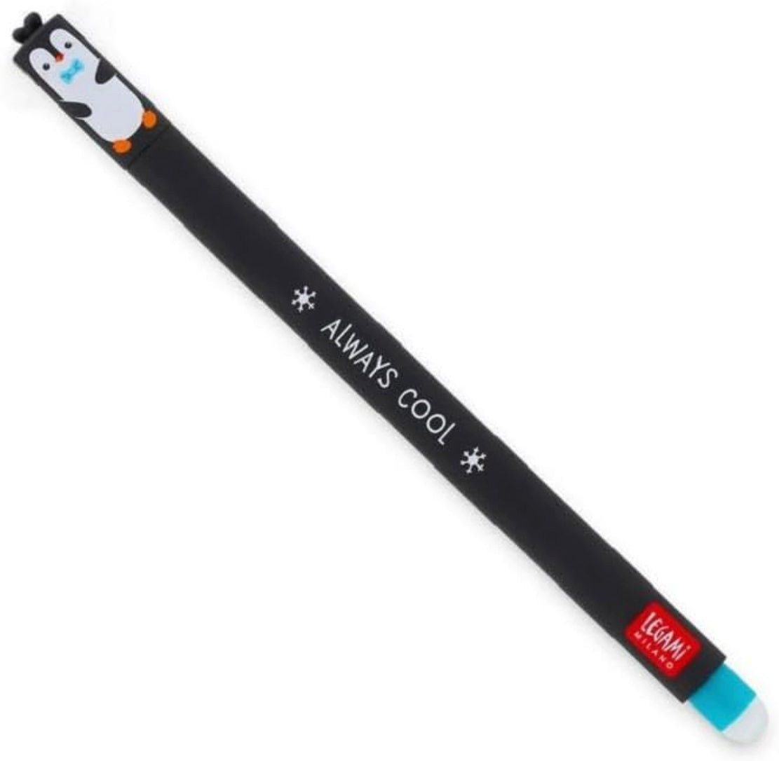 Legami Buntstift LEGAMI Erasable Gel Pen Löschbarer Gelstift – Penguin Bild 2