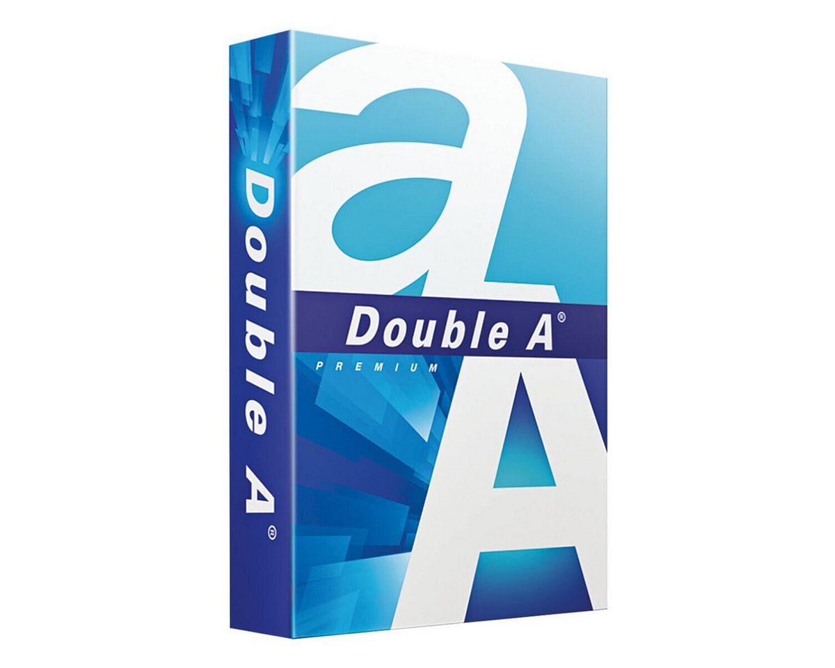 DOUBLE A Druckerpapier PREMIUM, Format DIN A4, 80 g/m², 162 CIE, 500 Blatt