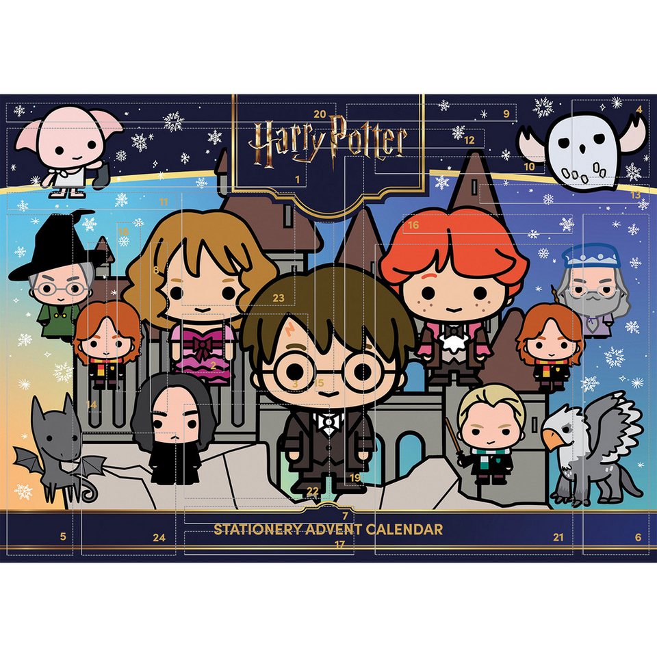 Wandkalender Adventskalender - Harry Potter - 24 Überraschungen