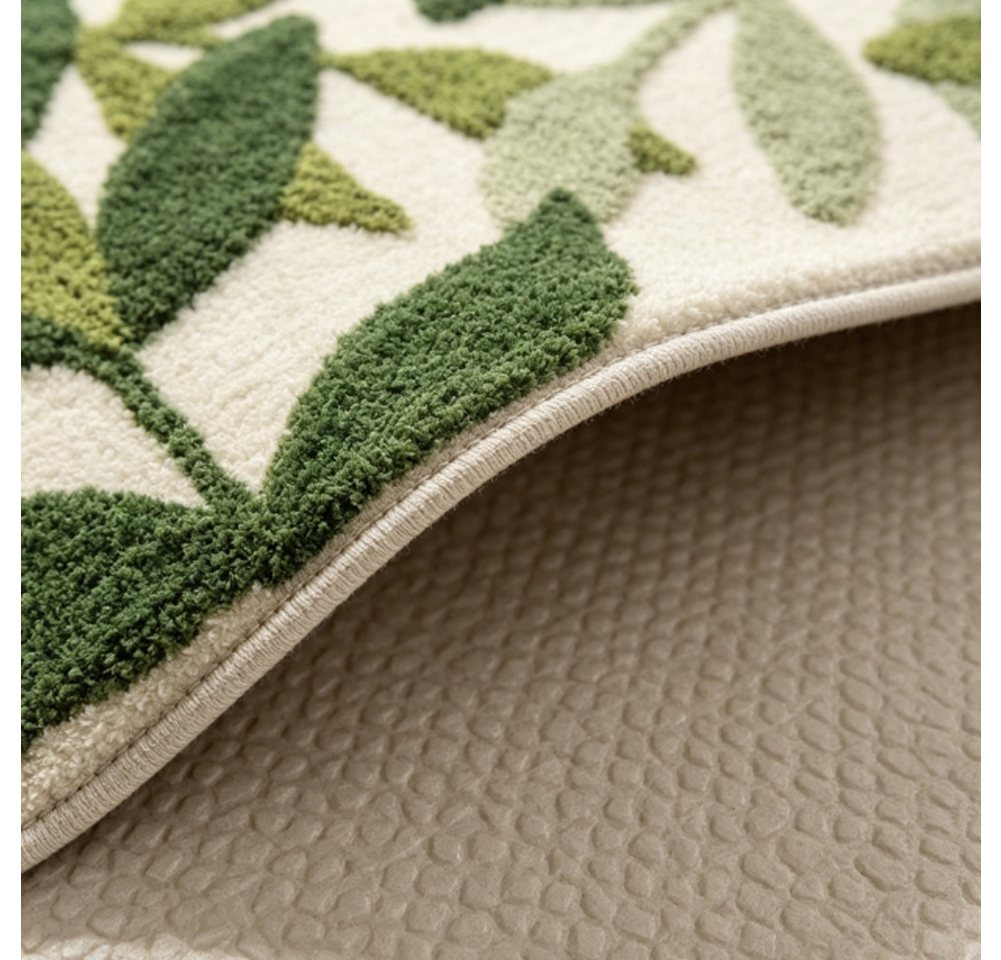 FANNOU Badematte saugfähige Badematte mit weichem Plüschflor und TPR-Rückseite, rutschhemmend beschichtet, Polyester, 40x60cm, maschinenwaschbare, Badematte für Dusche, Toilette und Gästebad