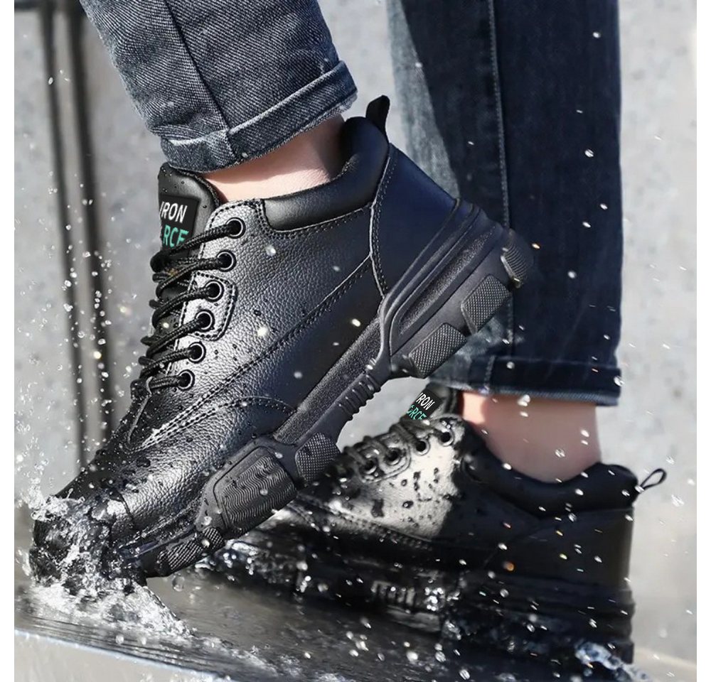 IRON FORCE S3 CE ISO zertifizierter Sicherheitsschuh (bequem, leicht, rutschfest, atmungsaktiv, durchtrittsicher) Stahlkappenschuhe Arbeitsschuhe Berufsschuhe sportlich elegant Bild 3
