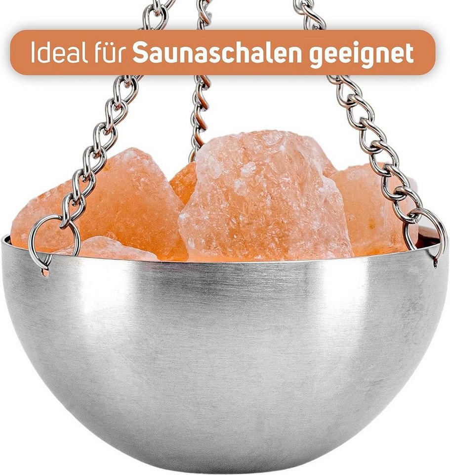 Nugati Saunasteine 2 kg Bergkristall Saunazubehör Saunasalz (aus der Salt Range Pakistan), (1 St) Bild 5