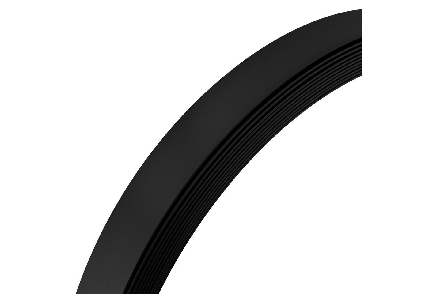 Quest Zierleiste Flachleiste selbstklebend 20 mm, 10-m-Rolle, Selbstklebend, Kunststoff (PVC), 1-St., selbstklebend, 20 mm breit, 10 m Rolle Bild 3