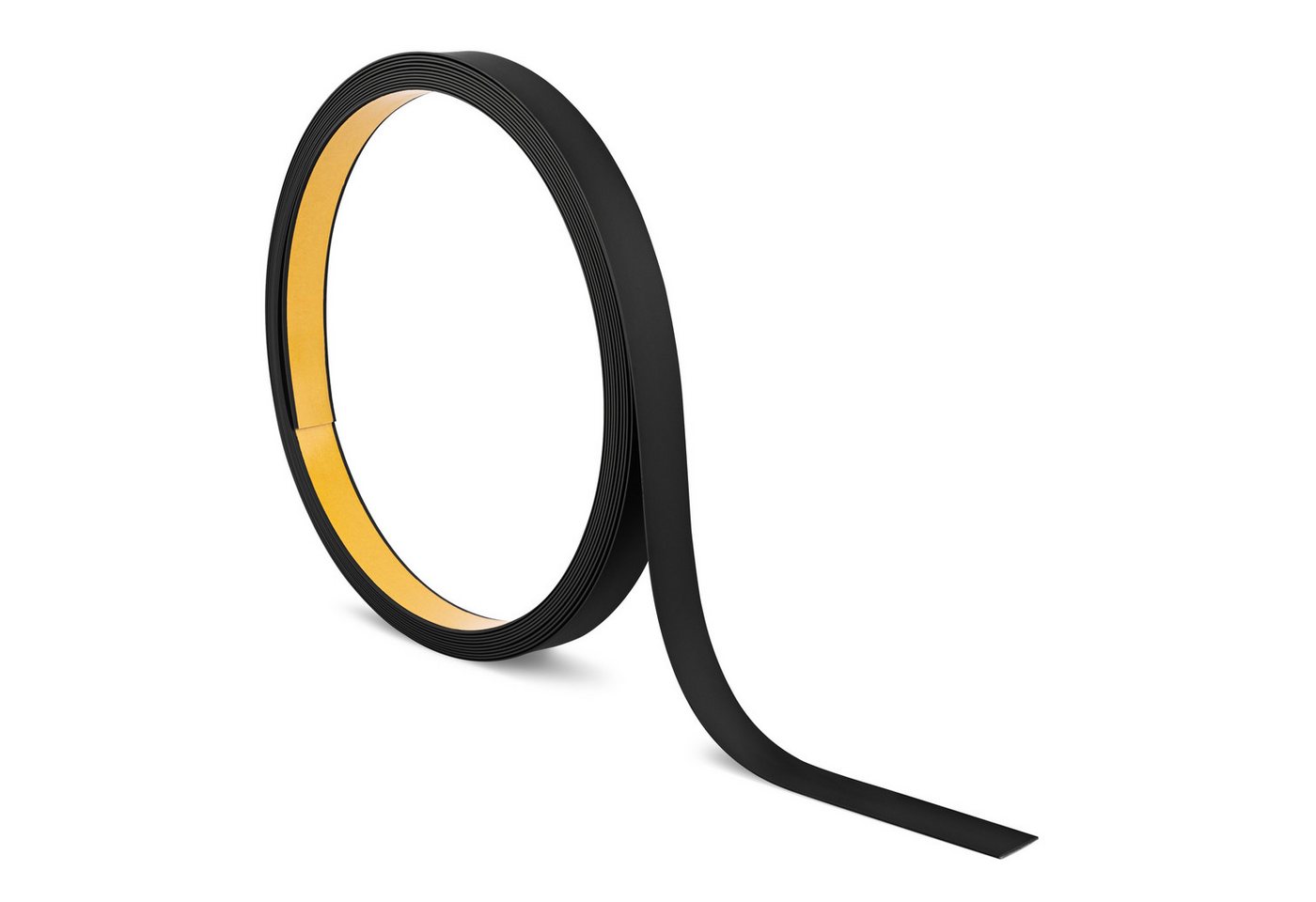 Quest Zierleiste Flachleiste selbstklebend 20 mm, 10-m-Rolle, Selbstklebend, Kunststoff (PVC), 1-St., selbstklebend, 20 mm breit, 10 m Rolle Bild 5