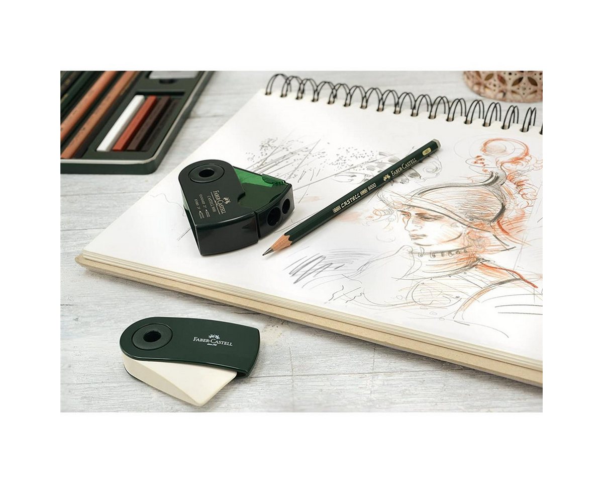 Faber-Castell Zeichenkohle Faber-Castell Pitt Monochrome Komplettsortiment - 85er Holzkoffer Bild 2