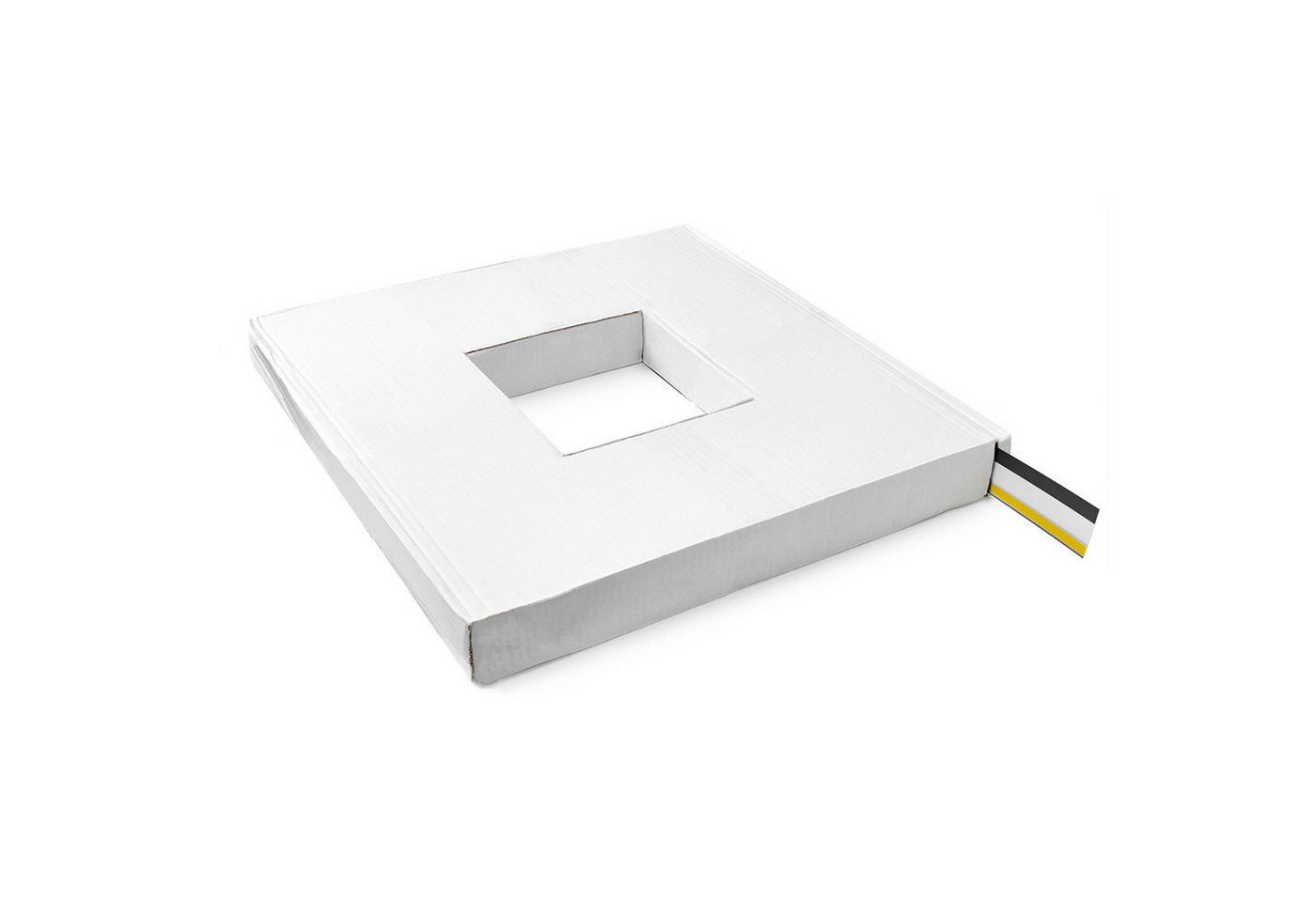 DQ-PP Sockelleiste DQ-PP FENSTERLEISTE 10m, 40mm Breite, 1,5mm Stärke, Abschlussleisten, Kunststoffleisten, Profileleisten, Anthrazit, Eiche gold, Mahagoni Bild 3