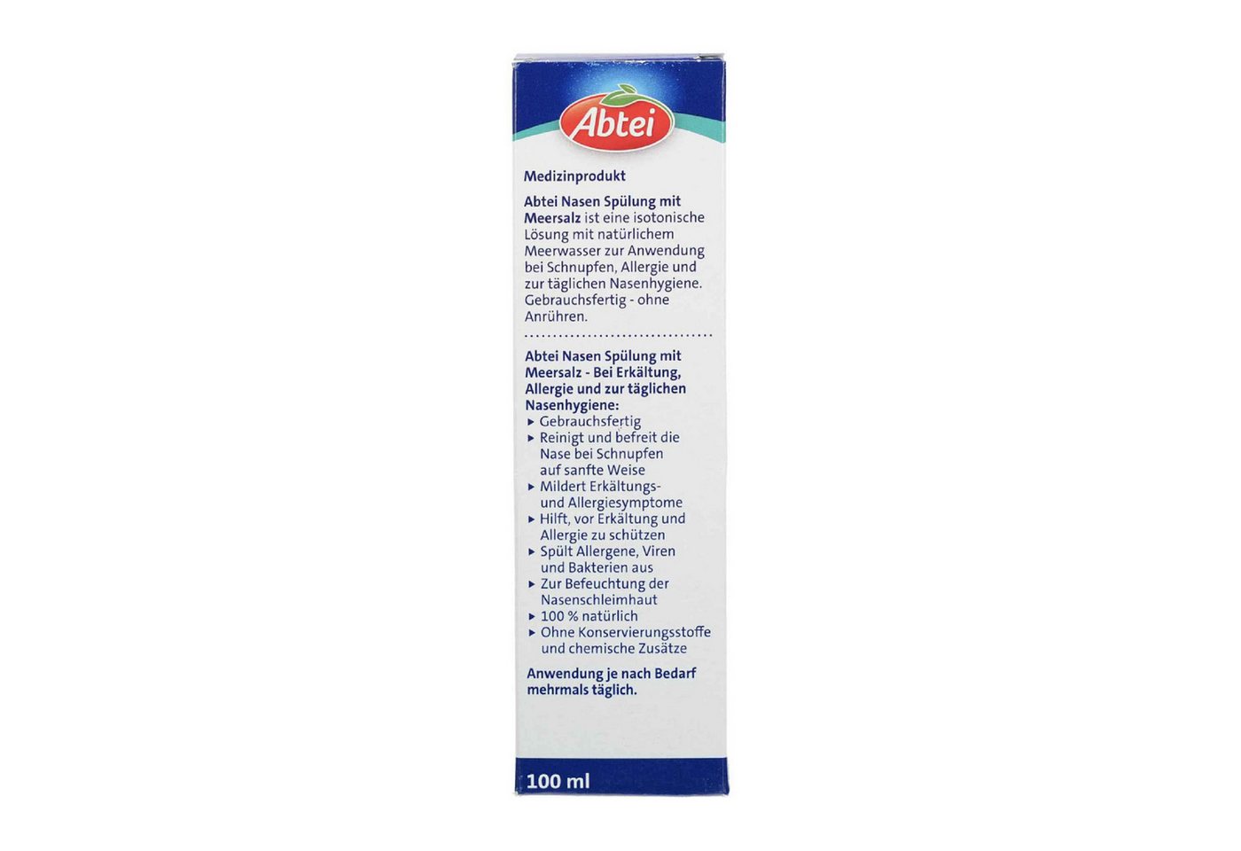 Perrigo Nasendusche ABTEI Nasenspülung mit Meersalz Spray