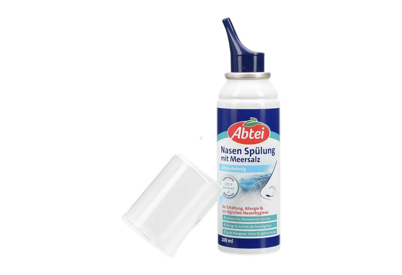 Perrigo Nasendusche ABTEI Nasenspülung mit Meersalz Spray Bild 2