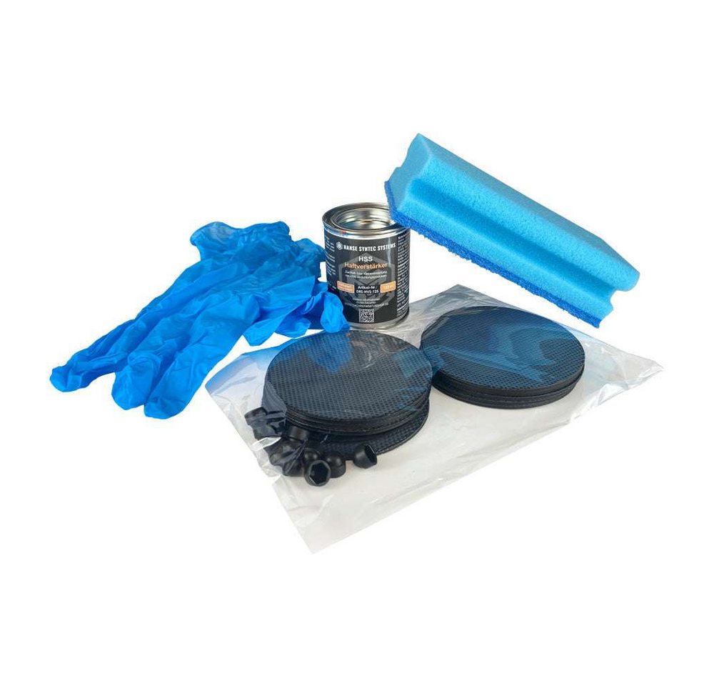 Hanse Syntec Systems Reparatur-Set Reparaturflicken Set DIY – Schrauben Dach Abdichtung, 50-St. Bild 4