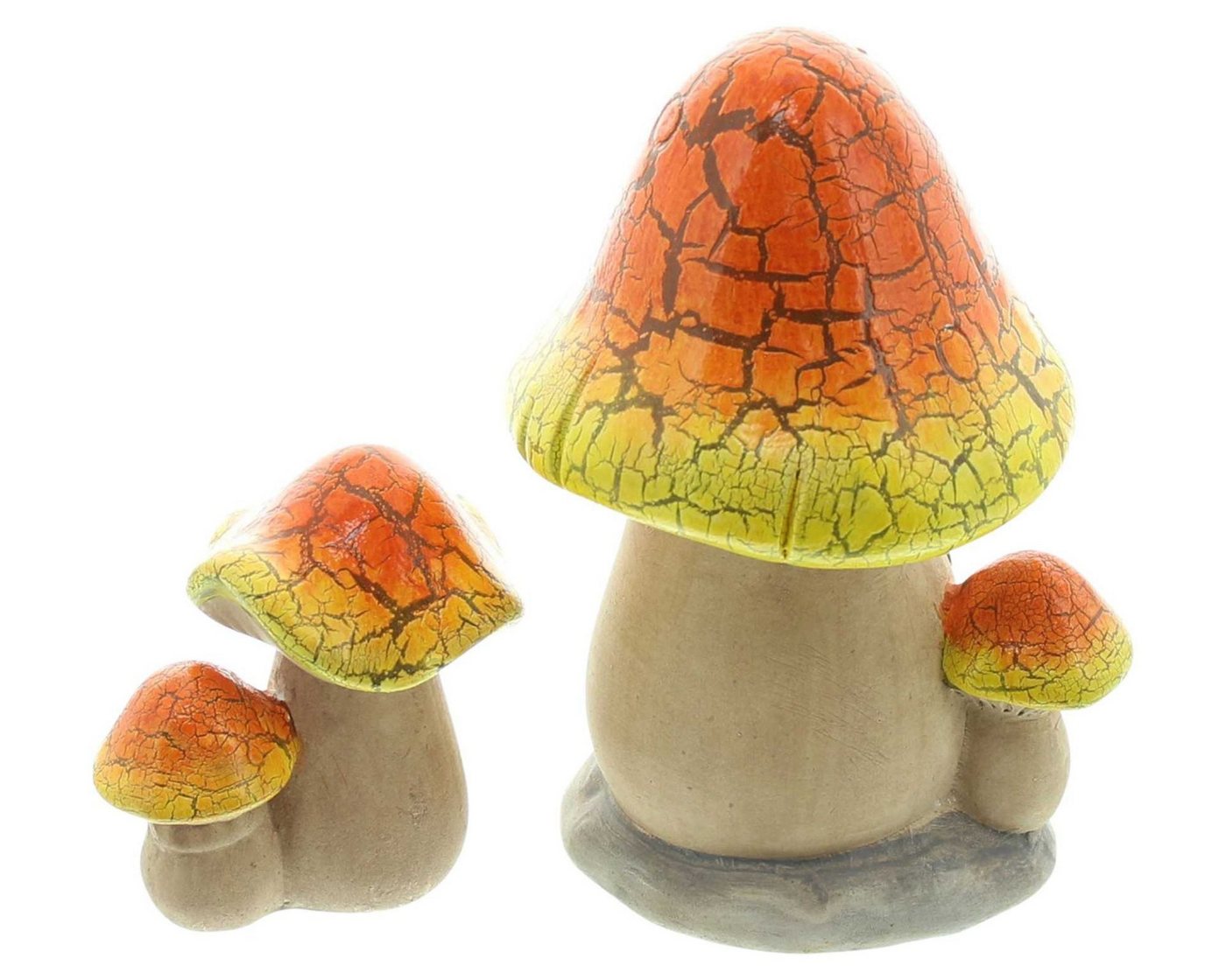 Home-trends24.de LED Dekofigur Pilz Haus LED Objekt Herbst Deko 2er-Set Bild 4