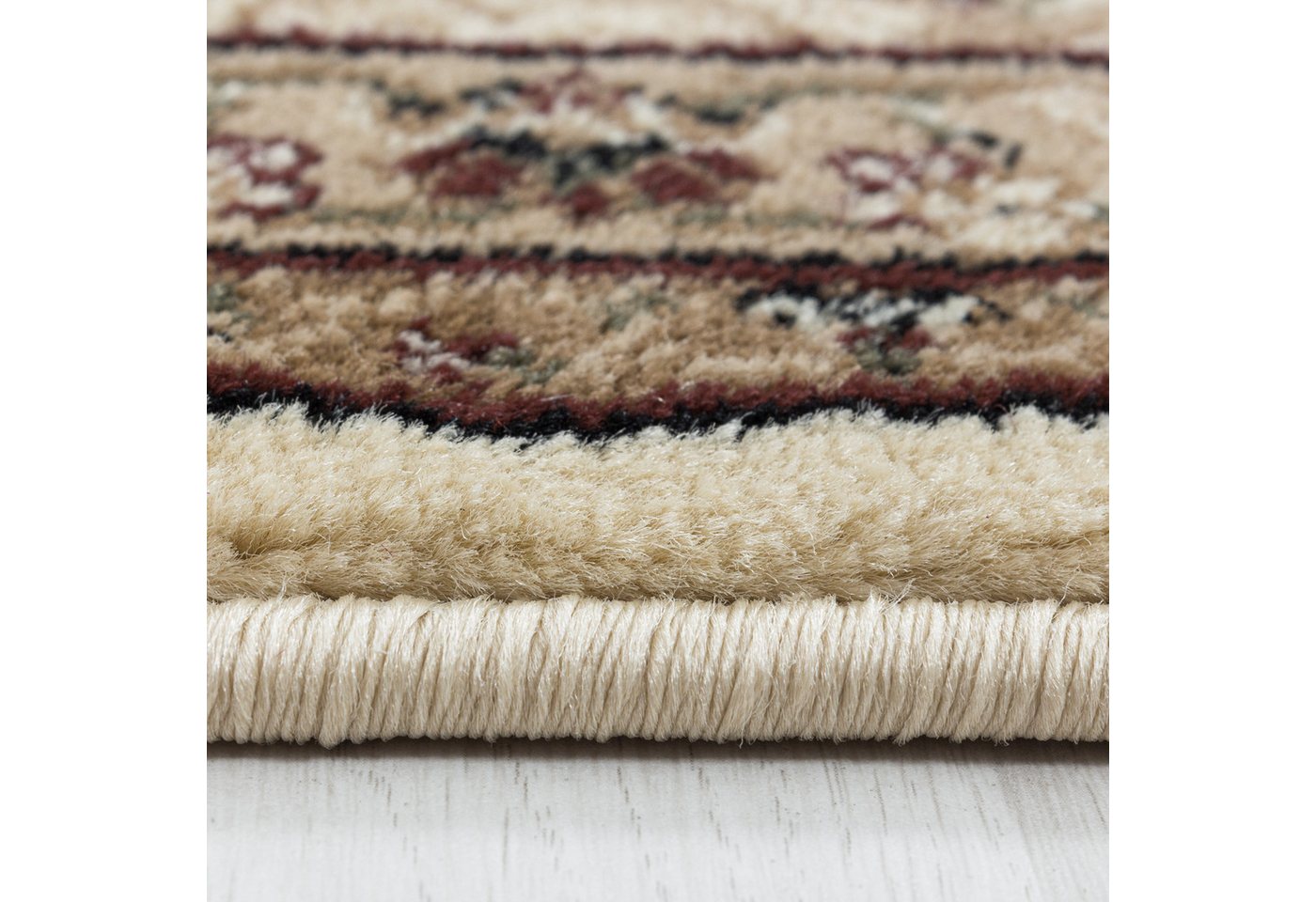 Carpettex Orientteppich Orientalisch Design, Läufer, Höhe: 9 mm, Orient Teppich Wohnzimmer Orientalisch Design Kurzflor Pflegeleicht Bild 2