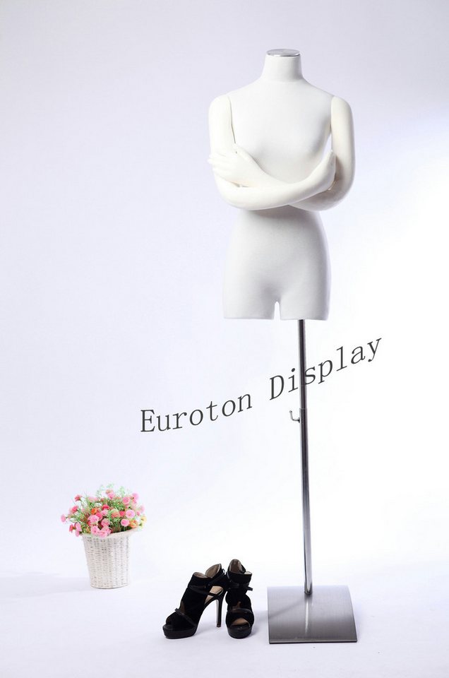 Eurohandisplay Schneiderpuppe Schneiderbüste 36/38 weiblich Schneiderpuppe Damenbüste, Modern und schick