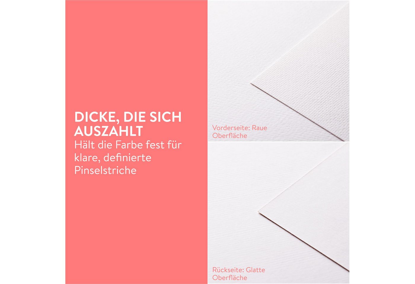 int!rend Aquarellblock int!rend Aquarellblock A3 300g 20 Blatt mit Pinsel Bild 3