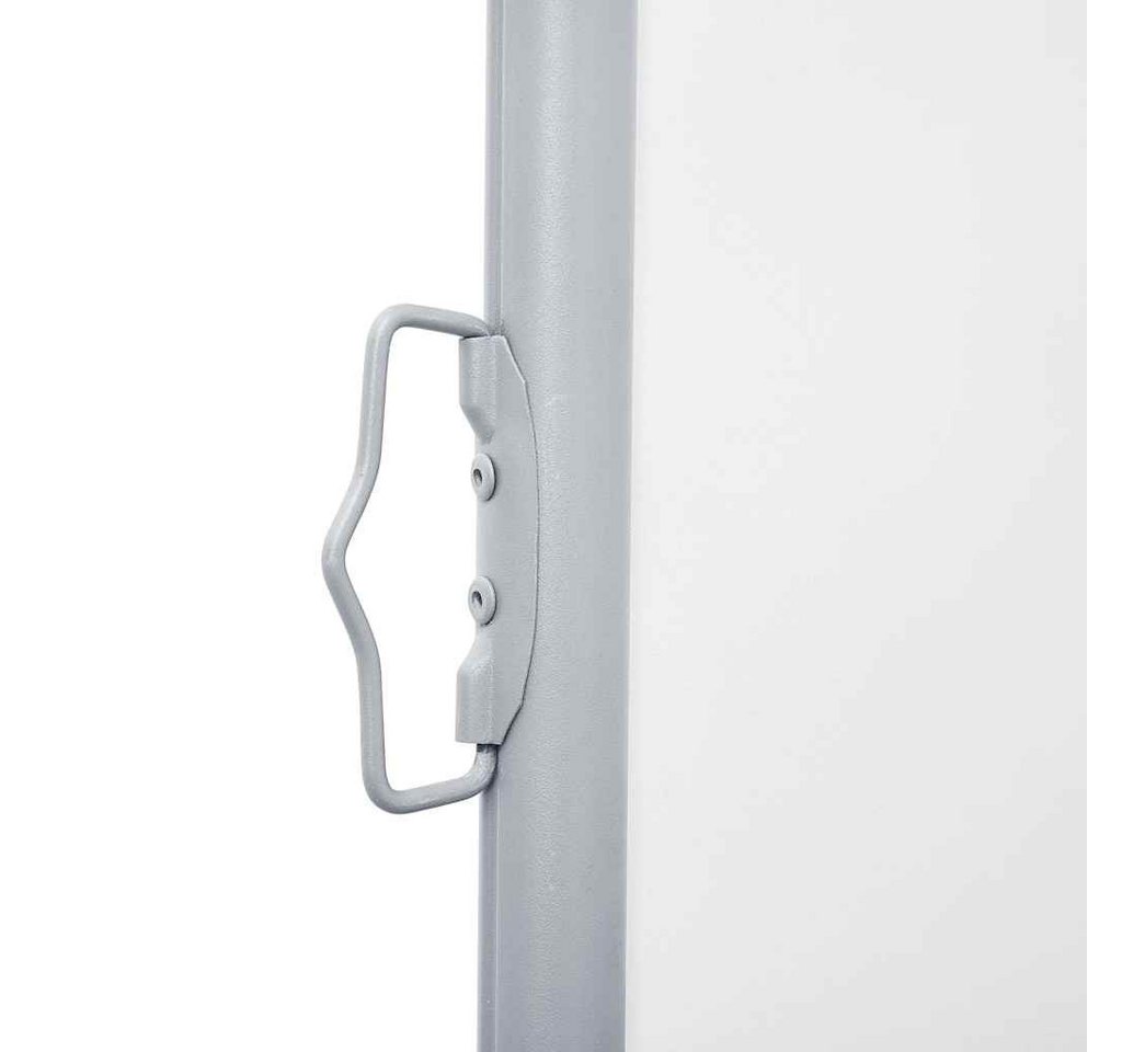 furnicato Seitenmarkise Garten-Creme 120 x (0-600) cm mit Rückrollfunktion UV-beständiger Sichtschutz mit wasserabweisendem Polyester-Gewebe Bild 5