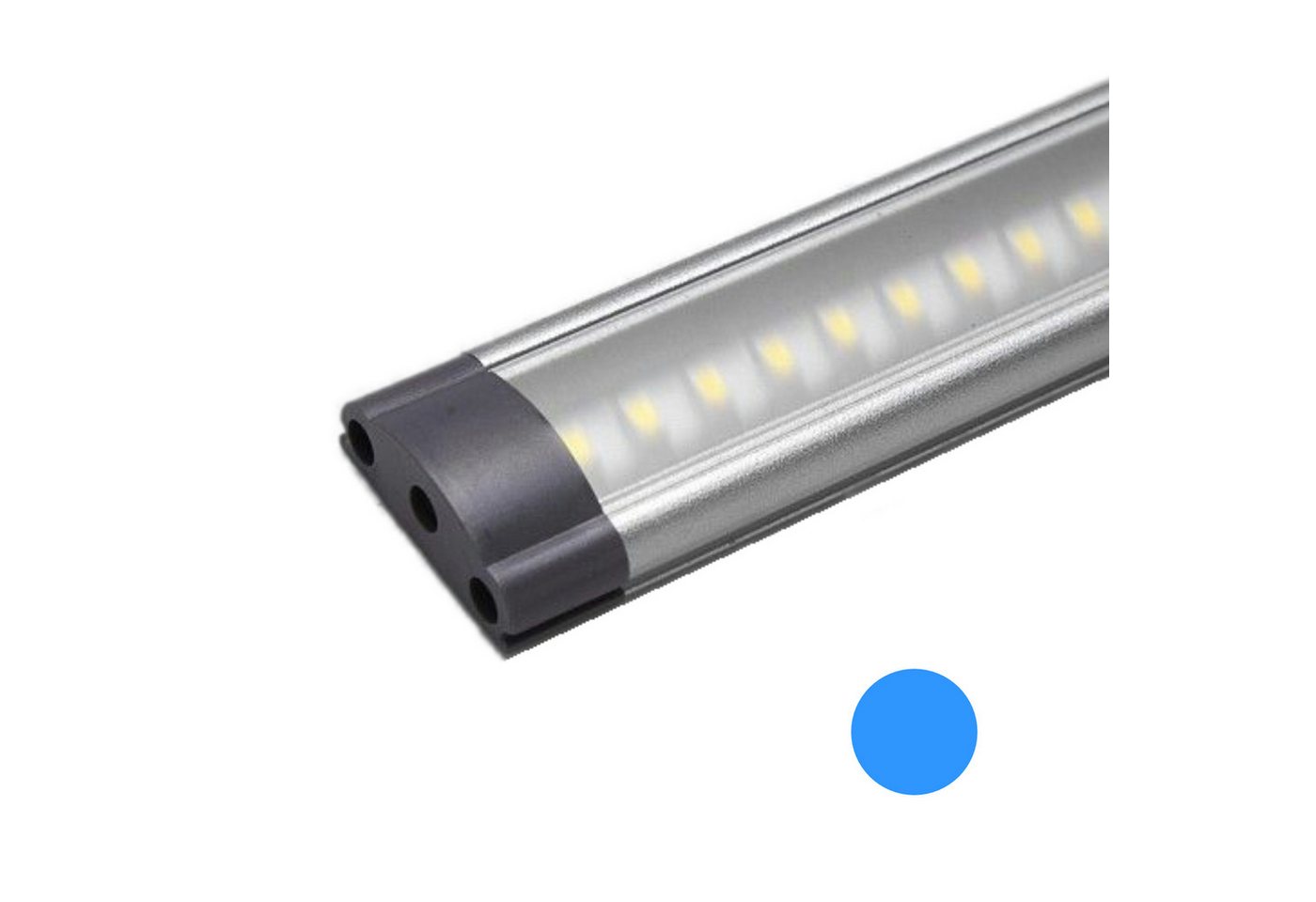 kalb LED Unterbauleuchte 300mm LED Küchenleuchte Aufbauleuchte Küchenlampe neutralweiß, ohne Schalter, neutralweiß Bild 5
