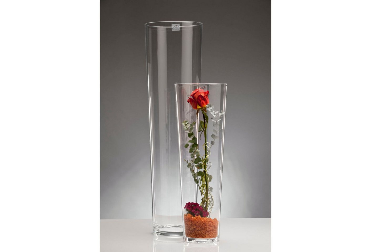Sandra Rich Bodenvase Conical, Hot Cut