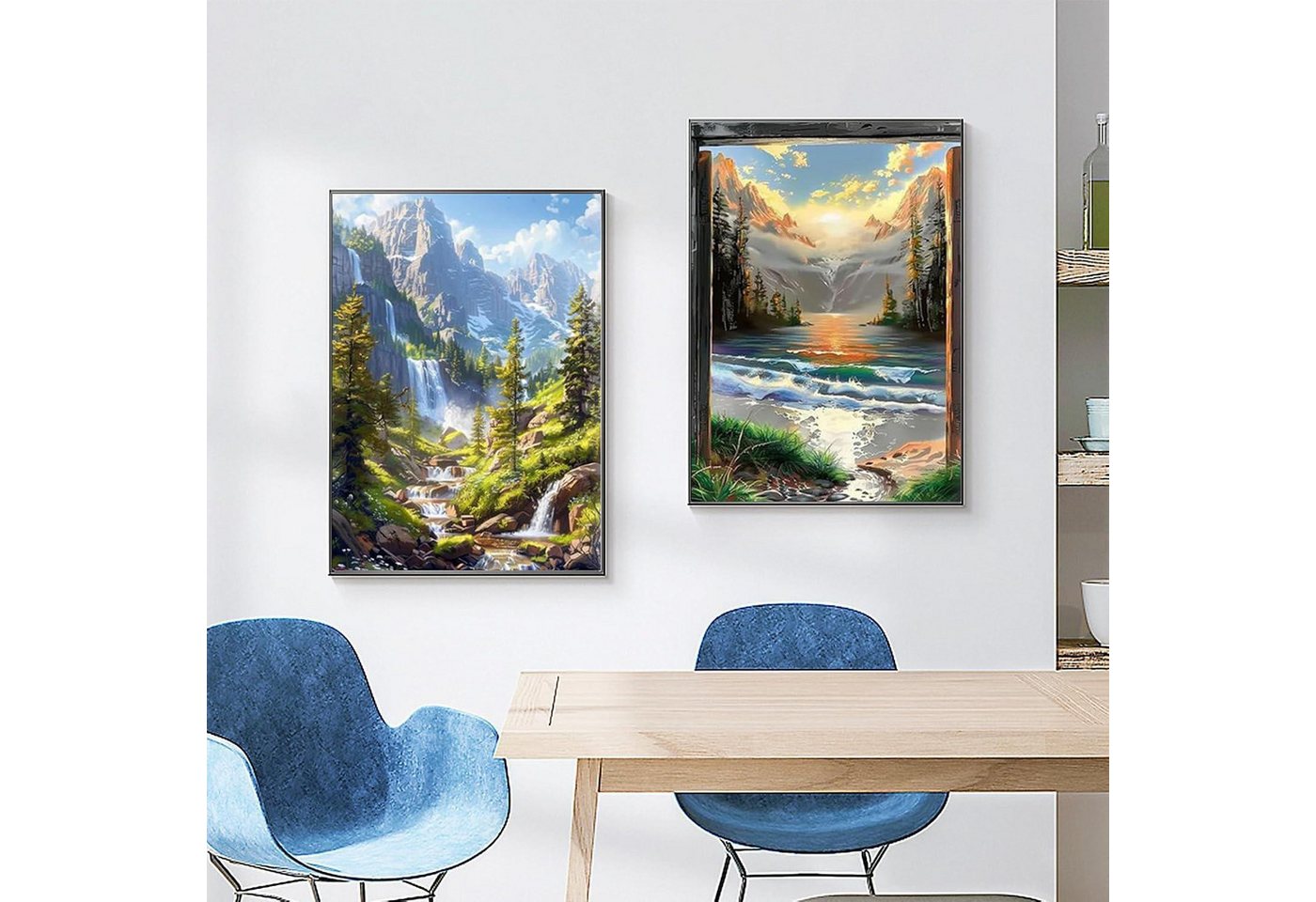 LuxusKollektion Kreativset Diamond Painting Set 30x40cm Bild 2