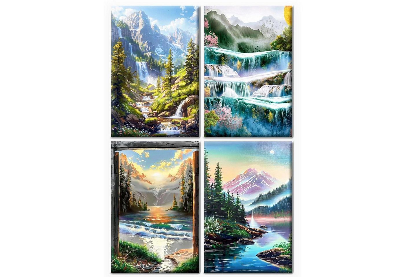 LuxusKollektion Kreativset Diamond Painting Set 30x40cm Bild 3
