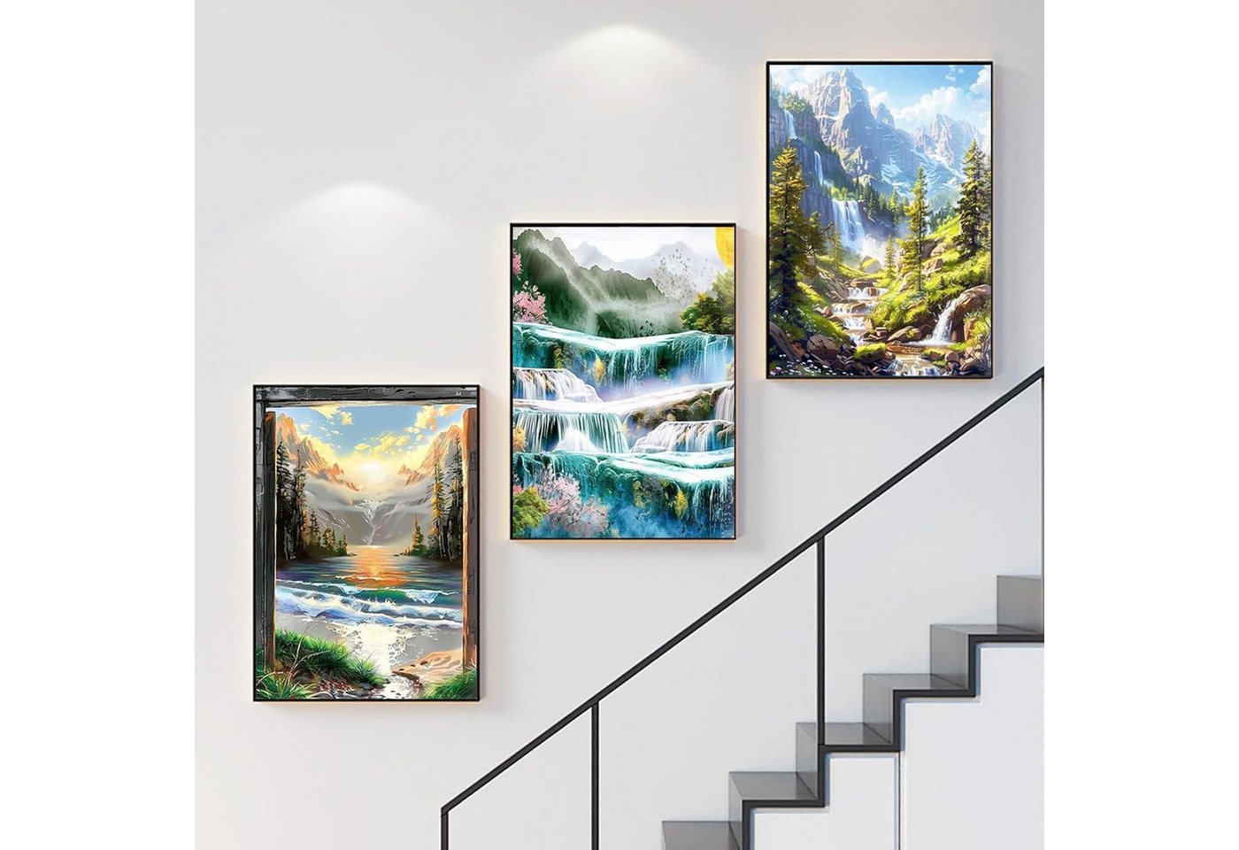 LuxusKollektion Kreativset Diamond Painting Set 30x40cm Bild 4