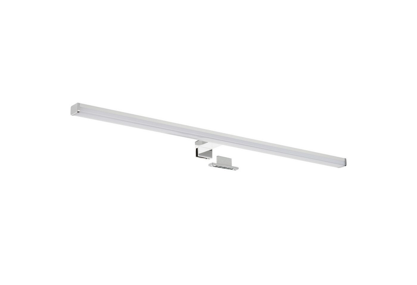 SEBSON Spiegelleuchte LED Spiegellampe Bad 80cm IP44 15W 1300lm 4000K 230V 780x98x44mm, LED integriert, neutralweiß, Aufbauleuchte + Klemmleuchte, 110° Abstrahlwinkel, einfach Montage Bild 2