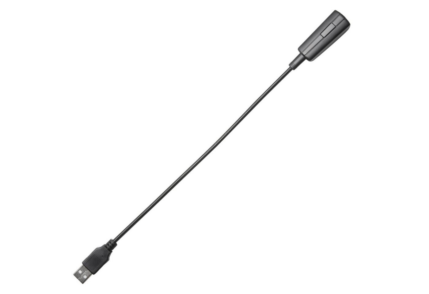 Adam Hall Klemmleuchte, SLED1 USB PRO mit 2 LEDs Schwanenhalsleuchte - Schwanenhalslampe Bild 5