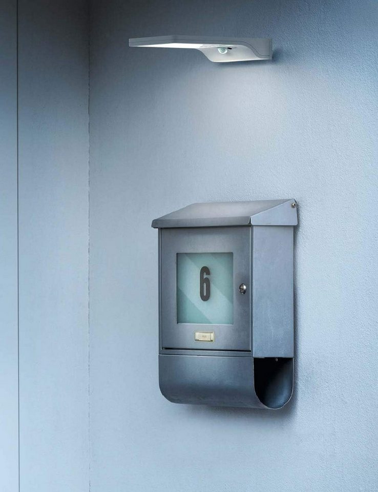 Osram Außen-Wandleuchte Osram LED Doorled Solar Batteriebetriebene Leuchte, fuer Aussenanwendu, Osram LED Doorled Solar Batteriebetriebene Leuchte, für Außenanwendung