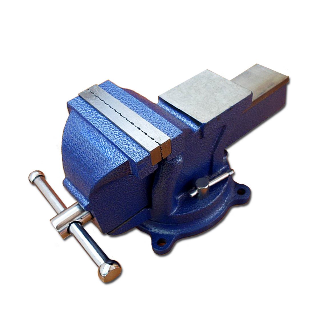 VaGo-Tools Schraubstock Schraubstock 165mm Werkbankschraubstock drehbar