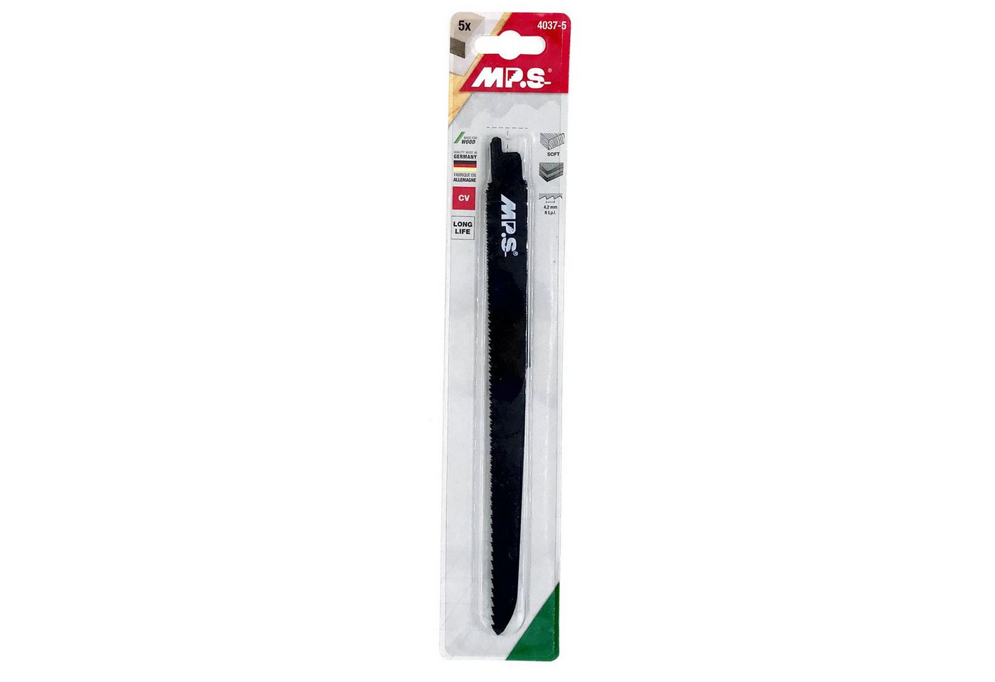 Kreissägeblatt Set aus 5 Stück MPS 4037 Säbelsägeblatt Holz 230 mm Bild 2