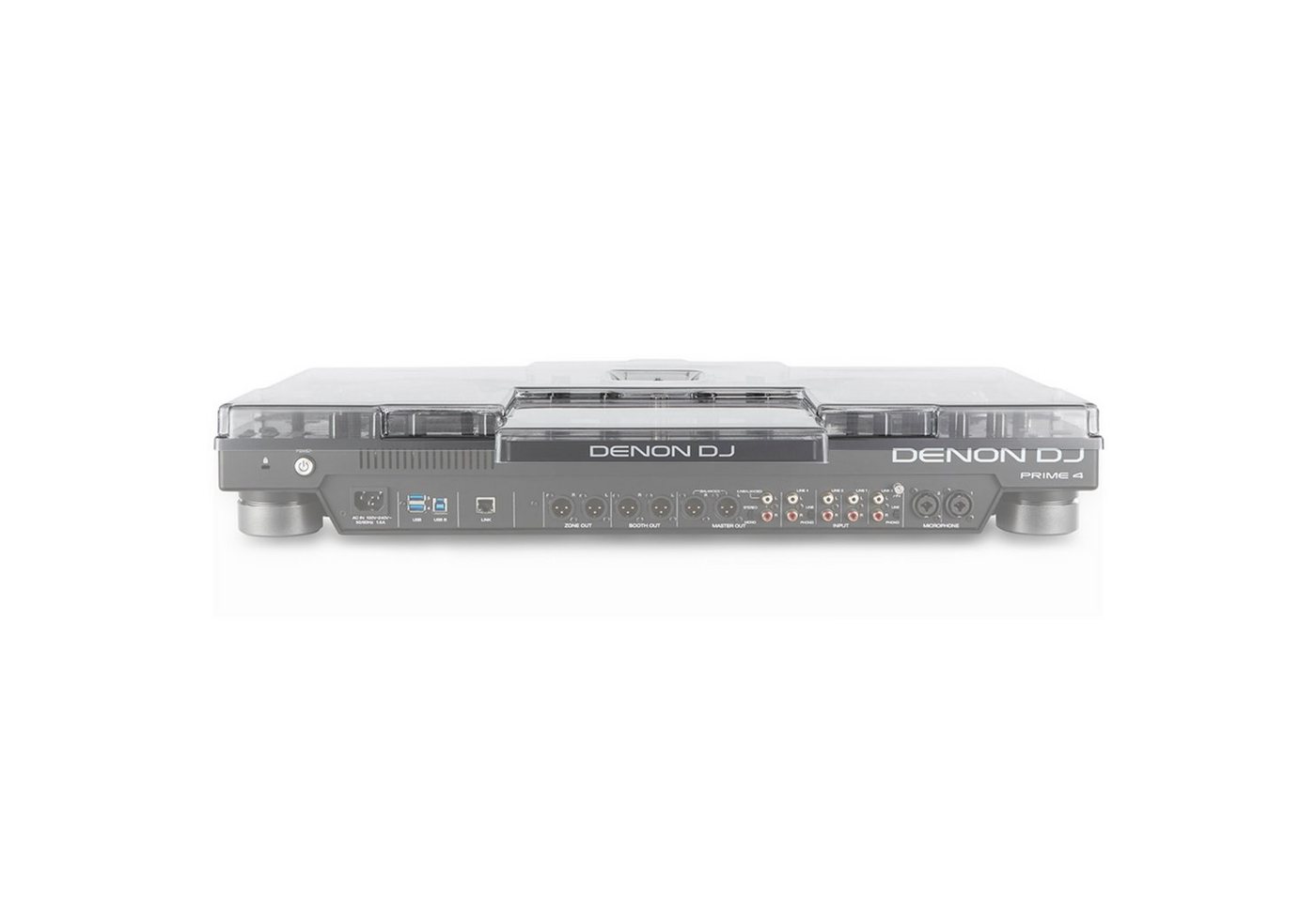 Decksaver Abdeckhaube, Denon Prime4 Cover - Cover für DJ Equipment Bild 3