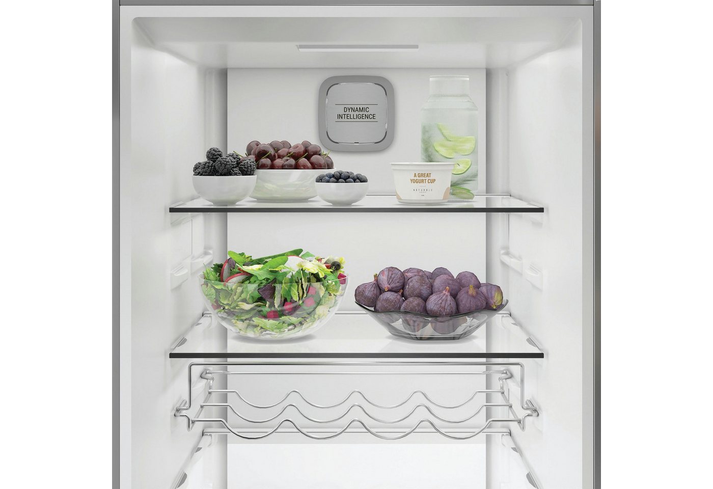 BAUKNECHT Kühlschrank KR 186GC IN KR 186GD IN, 186,5 cm hoch, 59,7 cm breit, SmoothFit - 90°-Türöffnung für mehr Komfort Bild 5