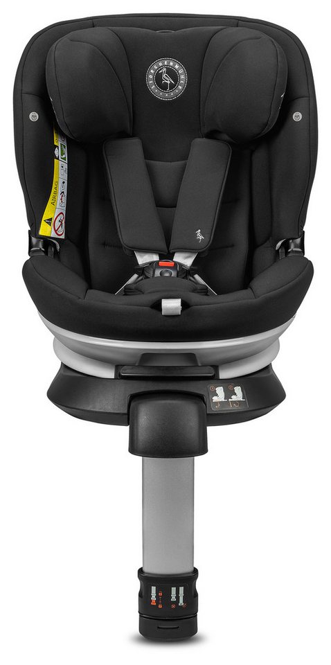 Storchenmühle Autokindersitz Niki kid, Kindersitz ab 1 Jahr, Kindersitz mit Isofix + Standfuß, ab: 15 Monate, bis: 12 Jahre, ab: 76 cm, bis: 150 cm, Kindersitz 360°drehbar, Reboarder, Autokindersitz
