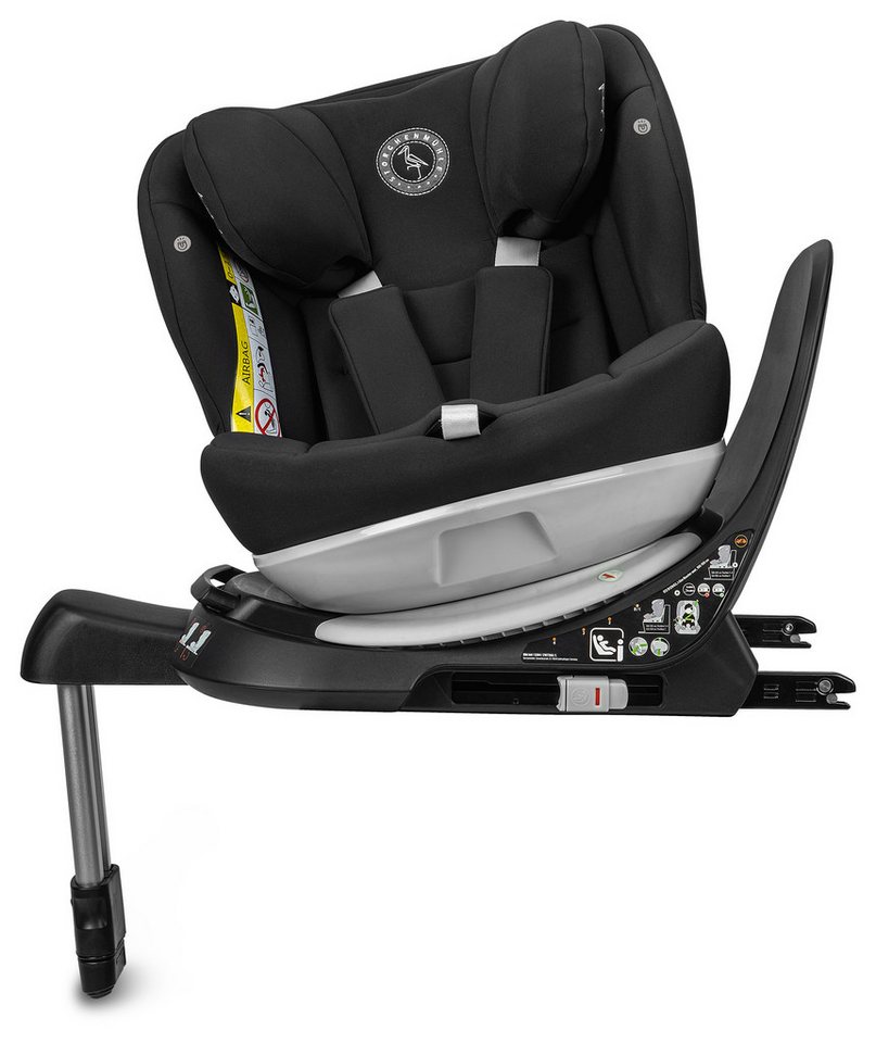 Storchenmühle Autokindersitz Niki kid, Kindersitz ab 1 Jahr, Kindersitz mit Isofix + Standfuß, ab: 15 Monate, bis: 12 Jahre, ab: 76 cm, bis: 150 cm, Kindersitz 360°drehbar, Reboarder, Autokindersitz Bild 2