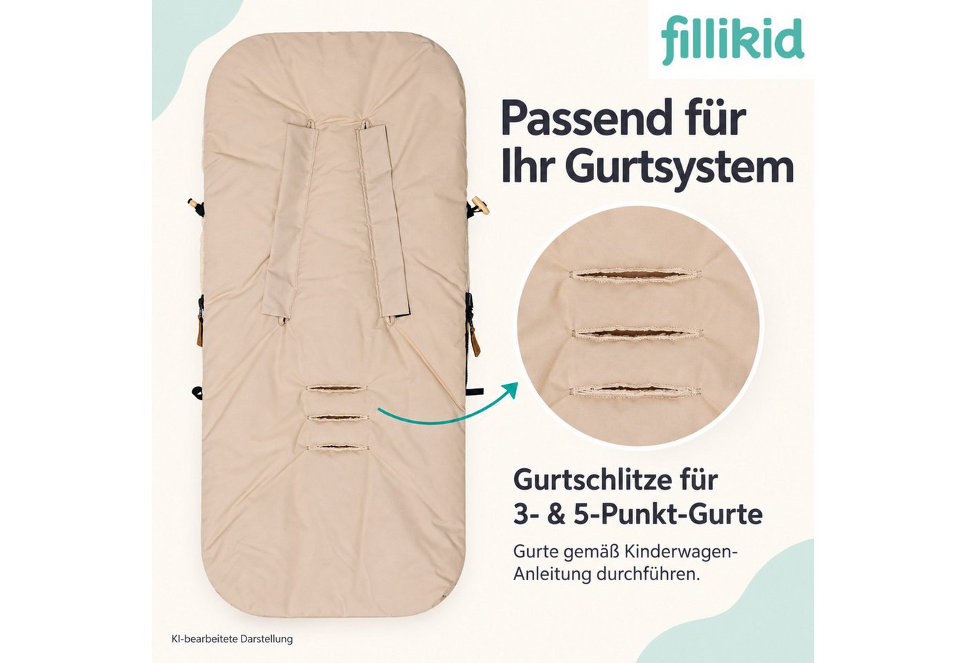 Fillikid Fußsack Winterfußsack Lanin Exklusiv Bild 3