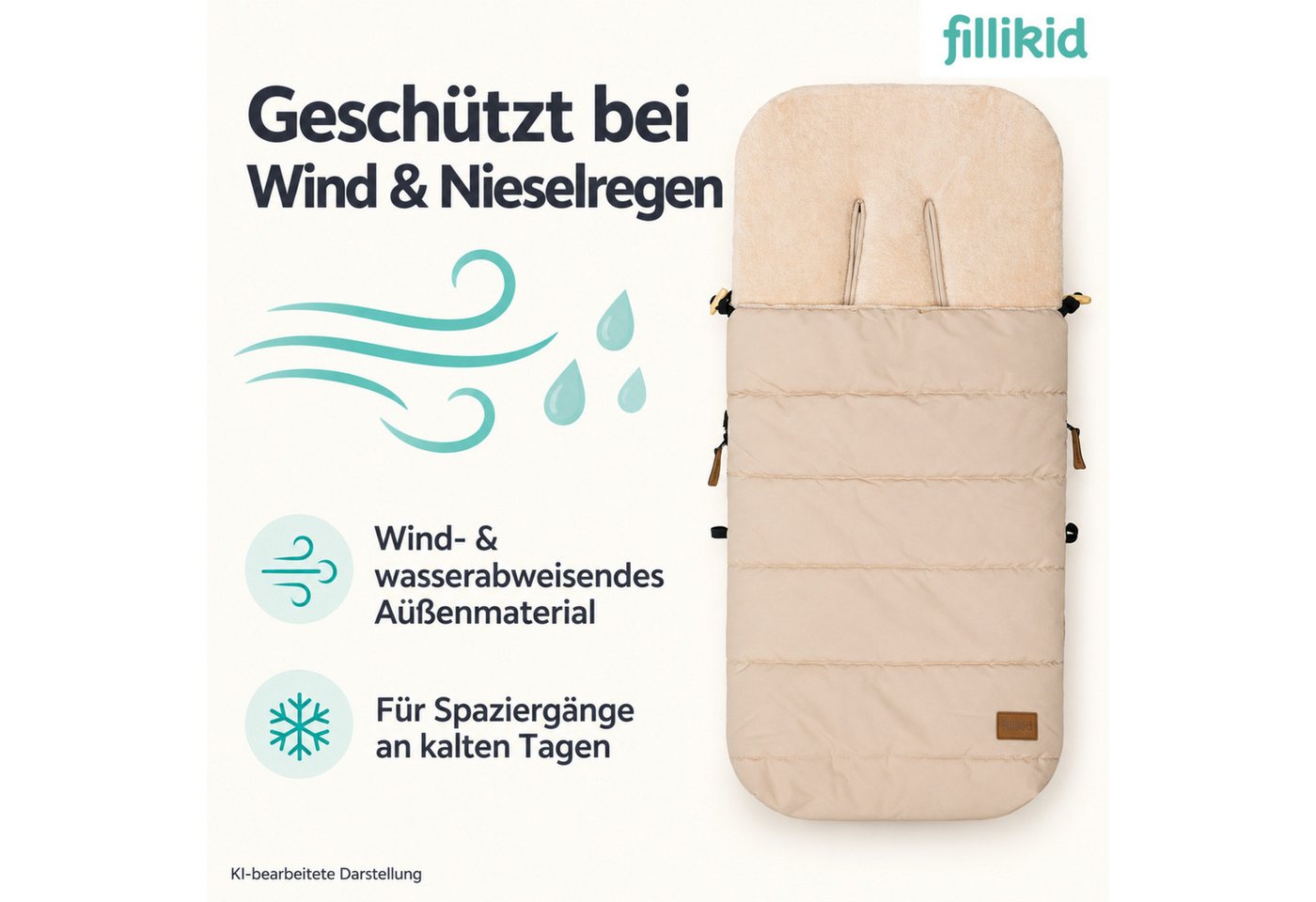 Fillikid Fußsack Winterfußsack Lanin Exklusiv Bild 4
