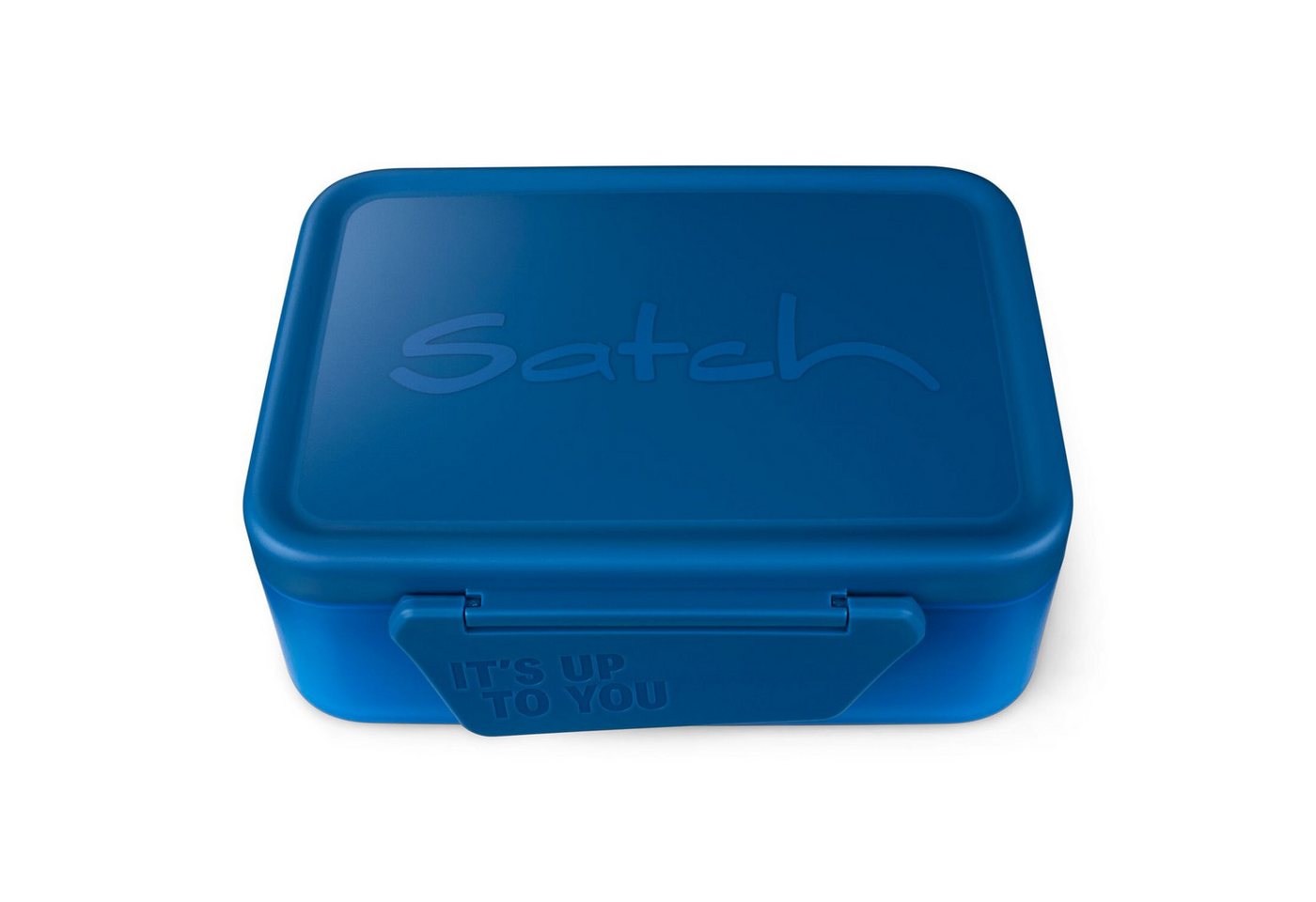 Satch Trinkflasche Kunststoff Brotdose Blau, Lunchbox, Pausenbox, Snackbox, Essensbox