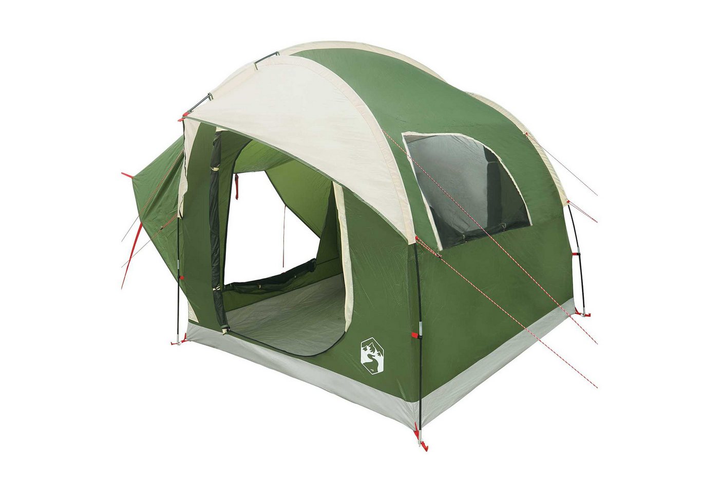 vidaXL Kuppelzelt Autozelt Grün 3-Personen Polyester und Stahl, (1 tlg) Bild 4