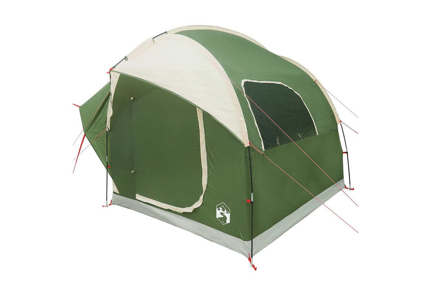 vidaXL Kuppelzelt Autozelt Grün 3-Personen Polyester und Stahl, (1 tlg) Bild 5
