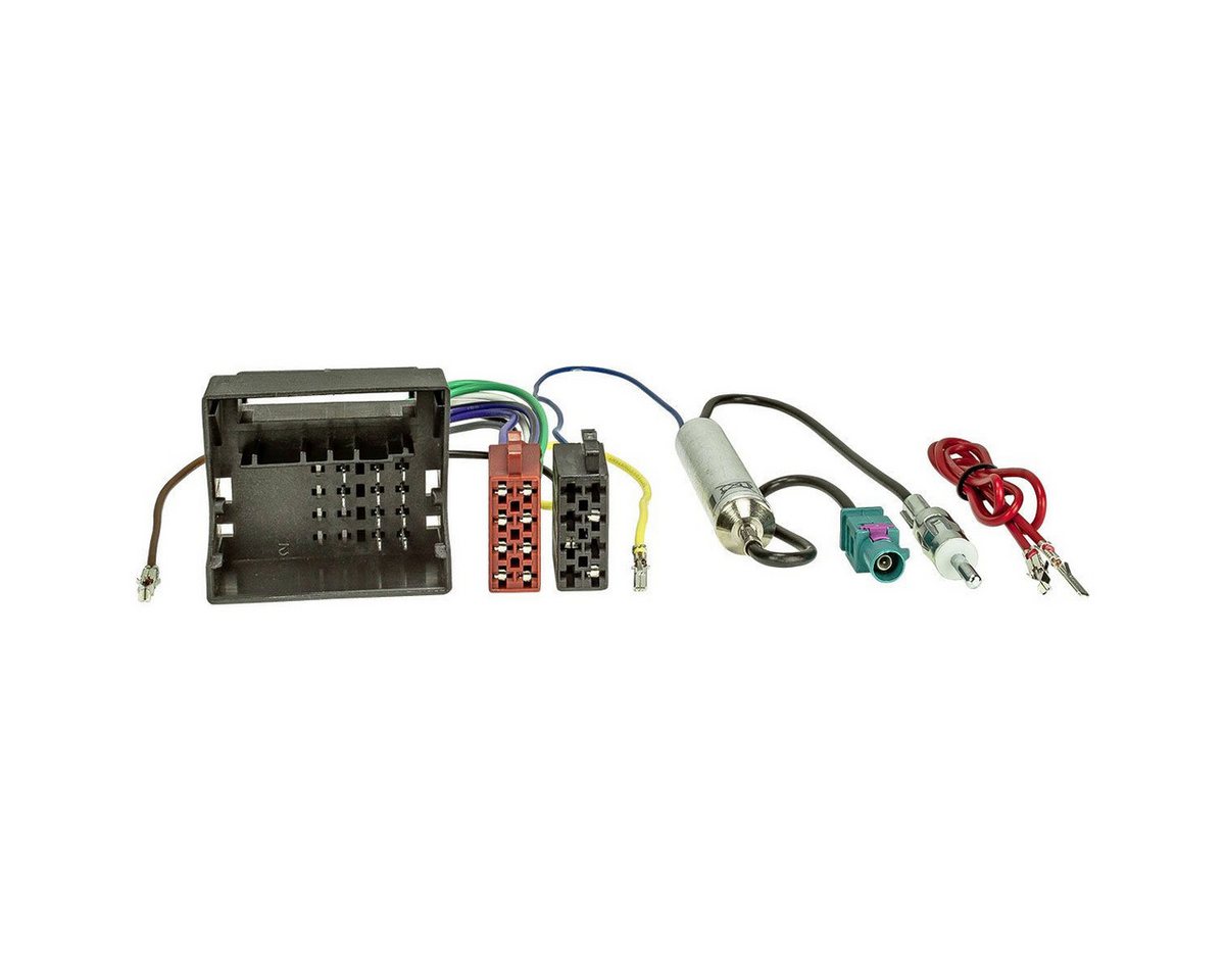 tomzz Audio Radioblende Set passt für VW Golf Touran Passat Caddy EOS Skoda Octavi Autoradio Bild 4