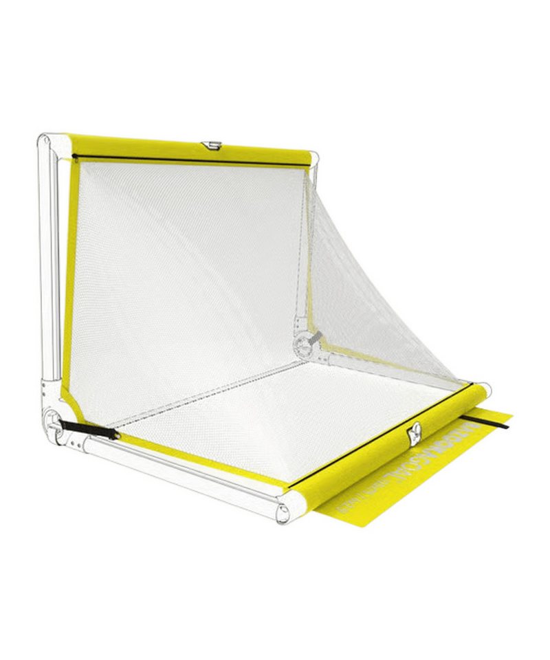 BAZOOKAGOAL™ Trainingshilfe BazookaGoal SPARE-NET, 120x75cm, white yellow Bild 2