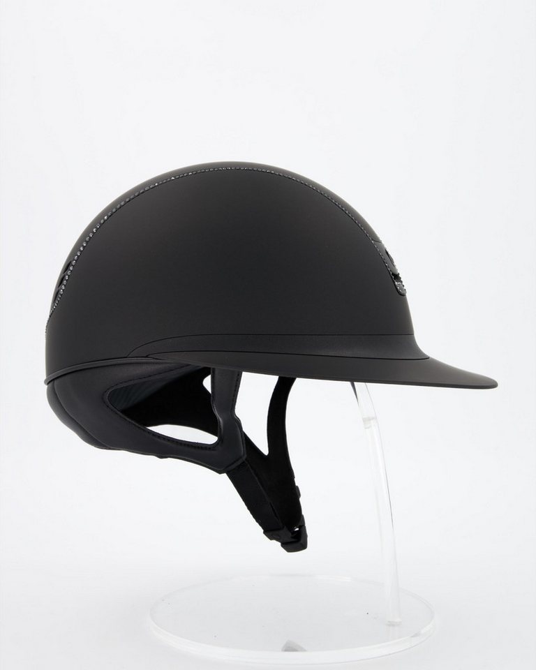 Samshield Reithelm Reithelm 2.0 Miss Shield Shadowmatt Black, Trim u. Blason Matt Black 3 Bild 3