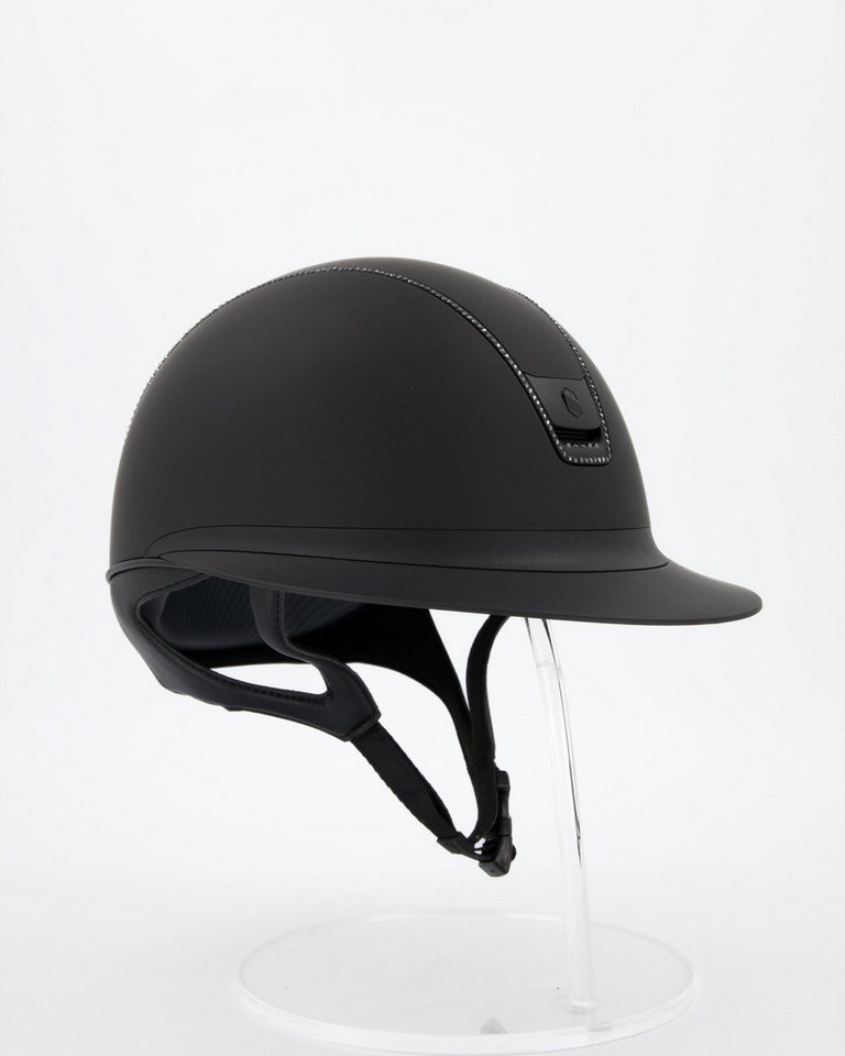 Samshield Reithelm Reithelm 2.0 Miss Shield Shadowmatt Black, Trim u. Blason Matt Black 3 Bild 5