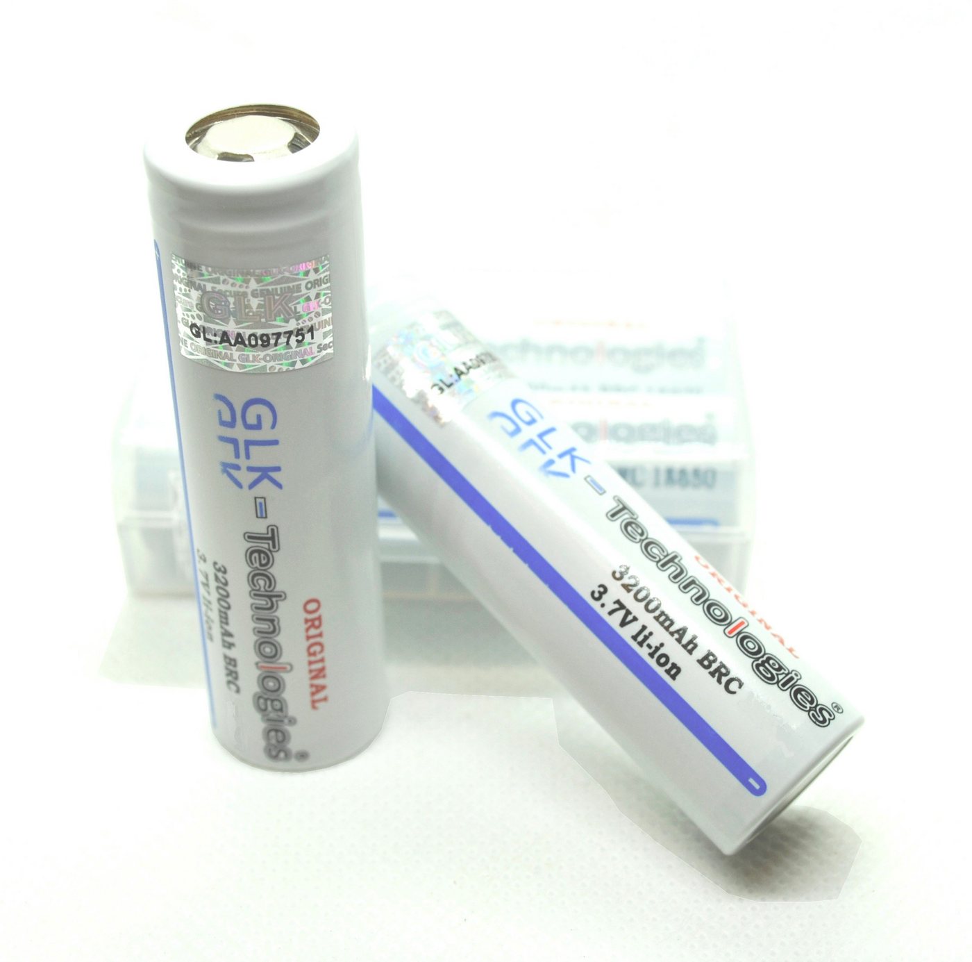 GLK-Technologies 2 18650 VTC6 Flat top 3200 mAh 30A 3,7V Wiederaufladbar Zusatz-Akku 3200 mAh (3.7 V) Bild 2