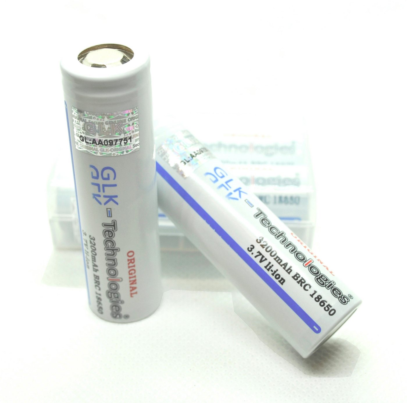 GLK-Technologies 2 18650 VTC6 Flat top 3200 mAh 30A 3,7V Wiederaufladbar Zusatz-Akku 3200 mAh (3.7 V) Bild 4