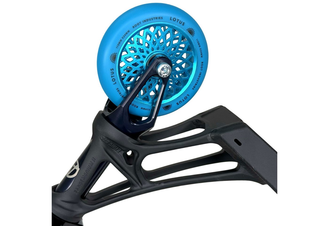 Root Industries Stuntscooter Root Industries Lotus Stunt-Scooter Rolle 110mm Radiant Blau/PU Blau