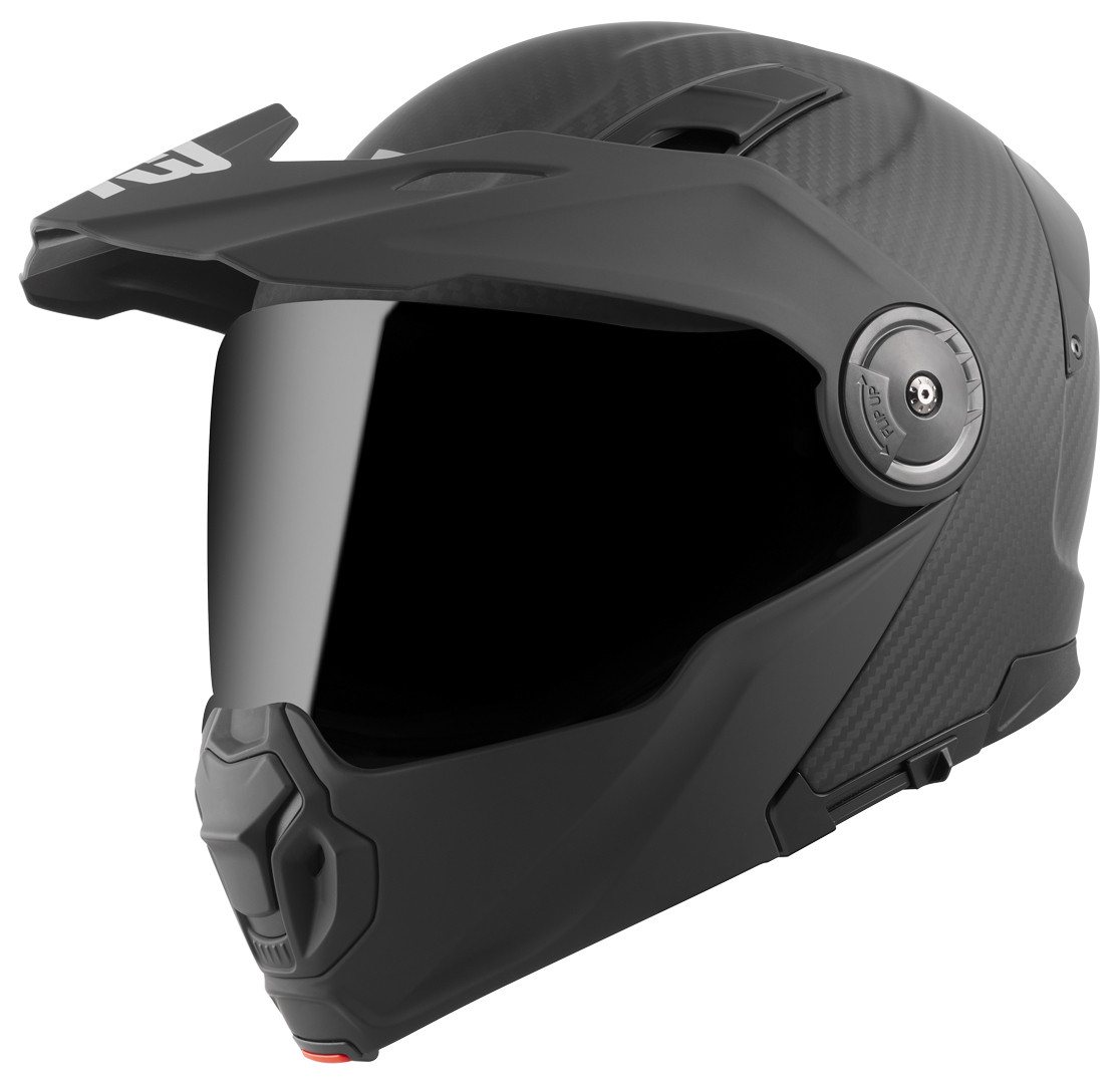 Bogotto Motocrosshelm FG-102 Carbon 6K Enduro Klapphelm, Vorbereitet Für Kommunikationssystem,geeignet Brillenträger,vorbe Bild 4