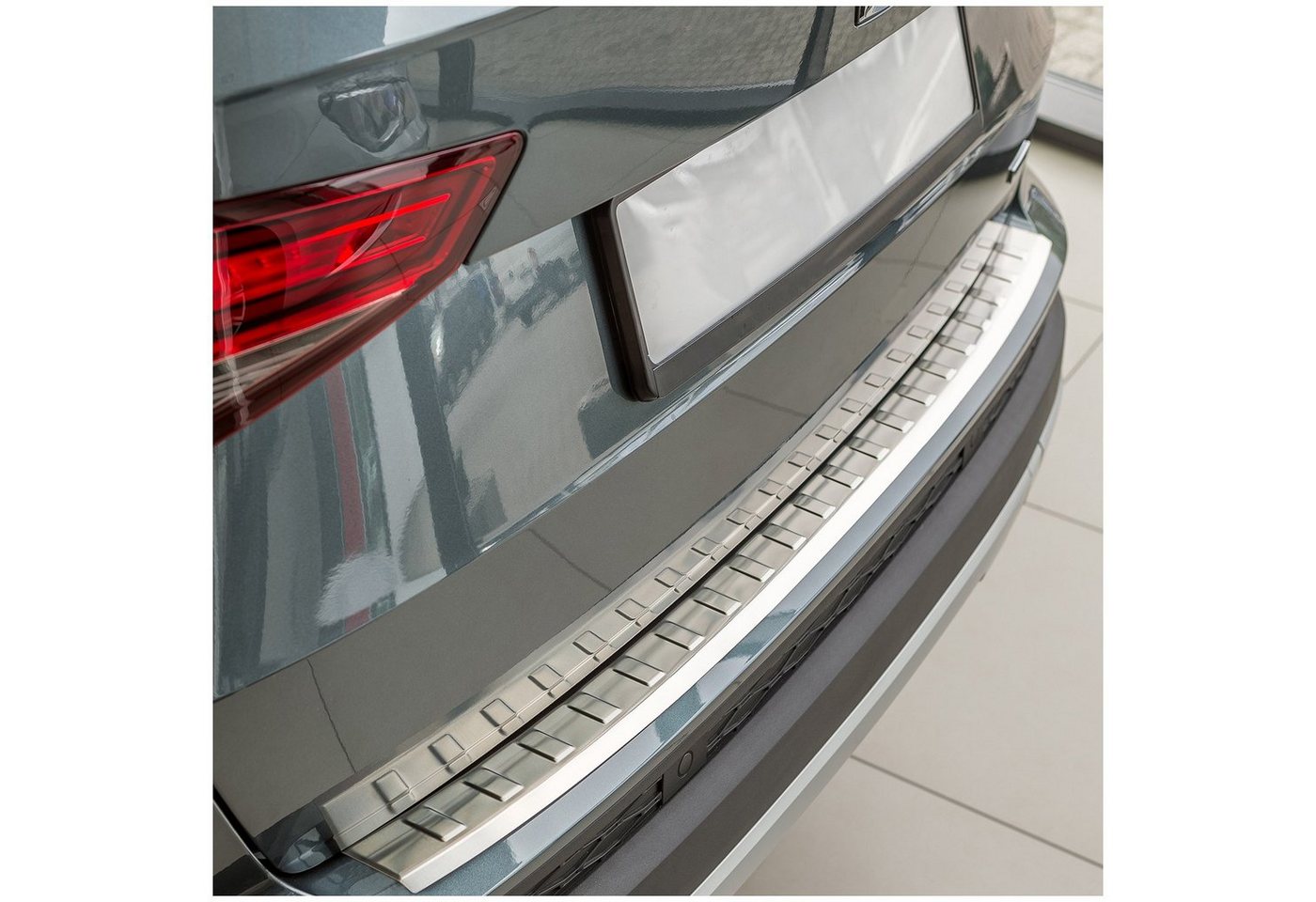 tuning-art Ladekantenschutz BL919 Edelstahl passgenau für Seat Ateca 5FP Cupra Ateca 2016- Bild 2