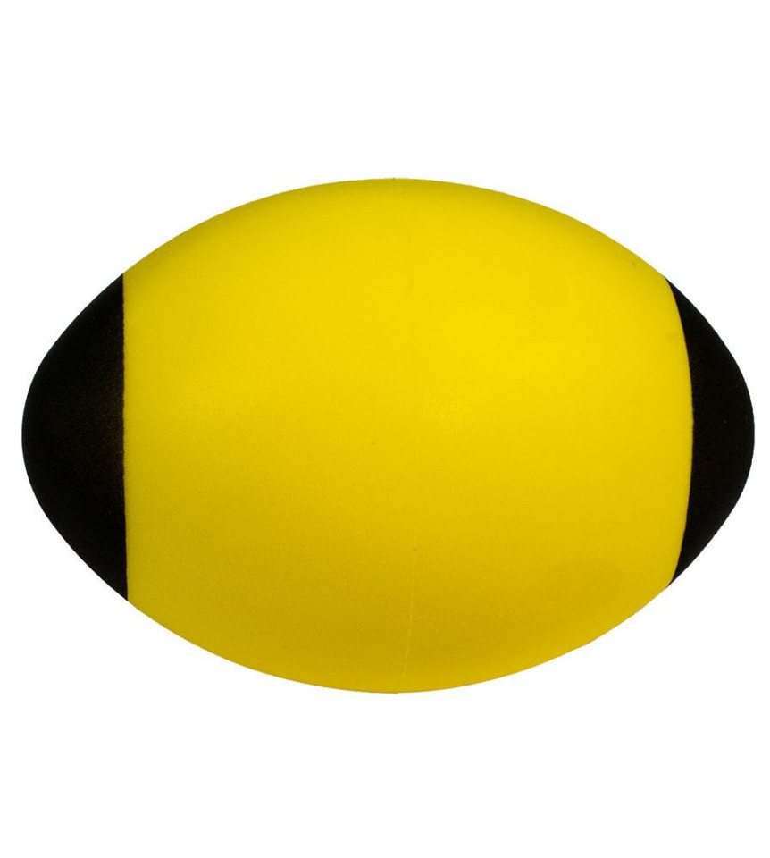 Power Shot Trainingshilfe Schaumstoffball Rugbyball 65x55cm gelb