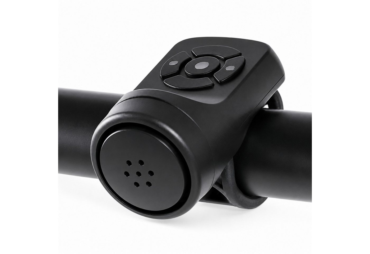 StellarLuma Fahrradklingel Fahrradklingel Fahrradhupe elektronisch für Fahrräder E-Bike E-Scooter, Kompakte E-Klingel mit starkem Signal, USB-Ladung und Wetterschutz Bild 3